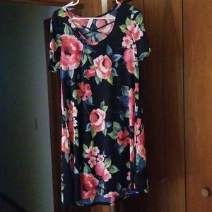 Floral tunic/dress